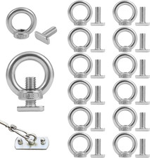 24 Stück Edelstahl T-Nut