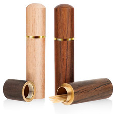 3 Stk Zahnstocherhalter Holz