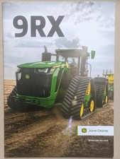 JOHN DEERE 9RX Knicklenker Raupen Traktoren Prospekt Bulldog Schlepper