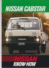 Nissan Cabstar 03.1985 Prospekt / Brochure Australia english