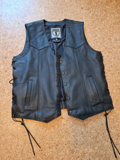 Lederweste Motorrad (Gr. L