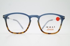 Kinderbrille WEST Junior 99800 Blau Braun Oval Brillengestell eyeglasses Neu