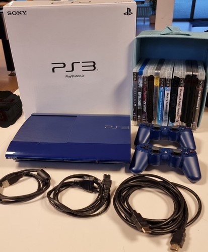 Ps3 superslim 500gb - 500gb, azurite