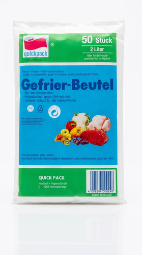 Quickpack gefrierbeutel - gefrierbeutel, 2
