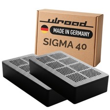 2 Stück Aktiv Kohle Filter passend für Geberit Sigma 40 wie Typ 1  242.555.00.1