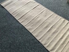 Handweb Teppich Fleckerl Wolle