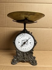 Jugendstil Gusseisen Küchenwaage in Kilogramm markiert Hella Schutzmark Vinted 