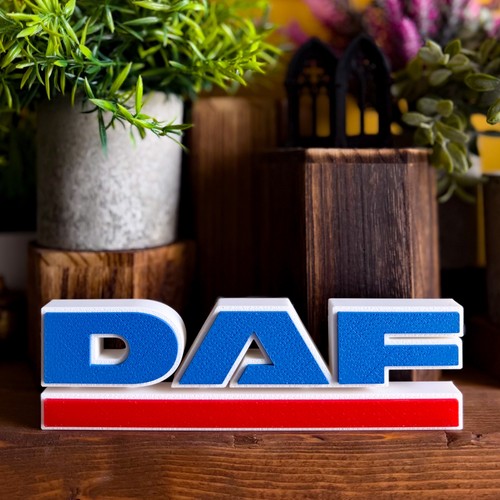 Daf classic truck logo - daf,