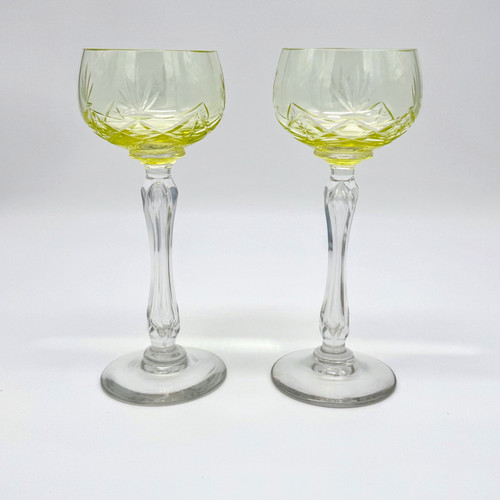 Jugendstil uranglas - 2,