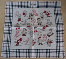 Original Burberry Nickytuch Seidentuch 100% Seide ca.48cm x 48cm