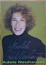 Adele Neuhausser Orig Autogramm signiert TATORT Wien Schauspieler - AK
