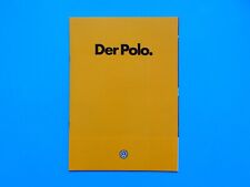 Prospekt - VW Polo II (Typ