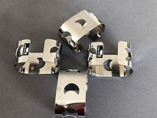 LEONARDO Serviettenringe silberfarben 4 Stck "Luna/Mond"