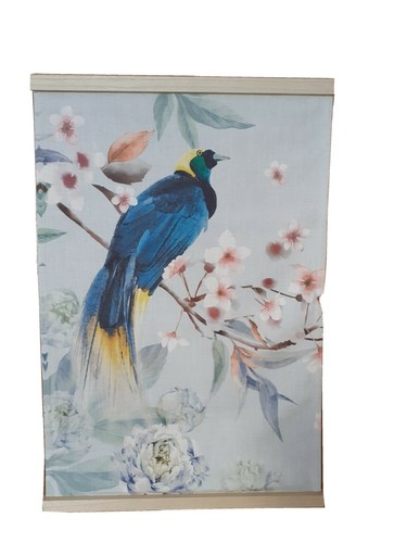 Wandbehang vogel stoff boho - wandbehang,