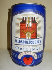 FELDSCHLÖSSCHEN Party Fass Gallon Bierdose aus SWITZERLAND (5 Liter) Leer !!