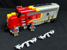 LEGO 10020 Santa Fe Super Chief Eisanbahn Lok von 2002