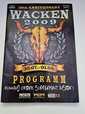 W:O:A - Wacken Festival 2009 - Programmheft / Festivalbook