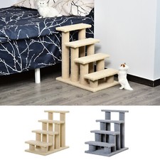 Tiertreppe Katzentreppe Hundetreppe Treppe für Katze und Hunde 4 Stufen Komfort
