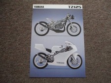 Prospekt   . Yamaha  TZ 125  ,, 1996  ,,Racer ,Rennmotorrad ,,,brochure,keine RD