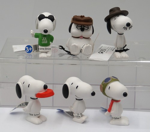 Set schleich snoopy - 6-er,