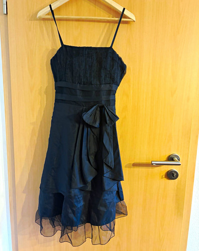 Damen cocktailkleid schwarz - cocktailkleid, s