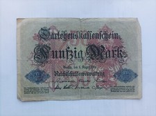 Geldscheine, Reichsmark Auswahl  Pfg. - Milliarden