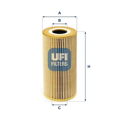 095 ufi ölfilter - 25.095.00,