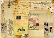 Decoupage Serviettentechnik