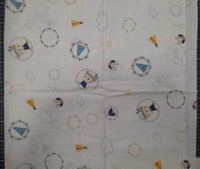 wollweißer Baumwollstoff