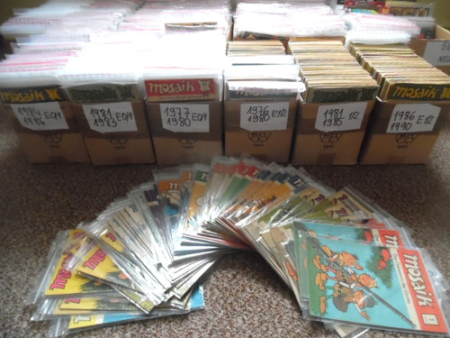 10x mosaik abrafaxe - mosaik,