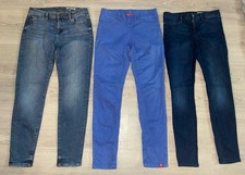 3 Stück Damen Jeans hHose Edc by Esprit Skinny Jegging W 27/28 L 30 blau Gr 36
