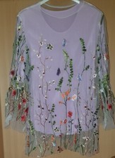 Ausgefallene Tunica  bestickt