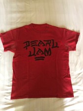 PEARL JAM Shirt M Medium - ROT / RED - Guter Zustand!