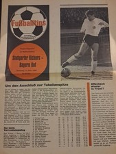 Fusball-Programm Stuttgarter