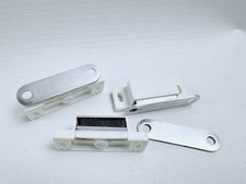 3er Set Tür Magnet Verschluss Möbel Schrank Magnet Schnapper Schliesser in weiß