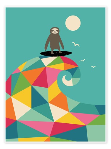 Poster surf andy westface - surf,