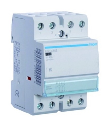 Hager installationsschütz 40a - hager,
