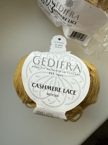Gedifra cashmere lace garn - lace,
