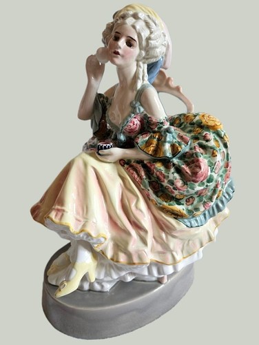 Große goldscheider wien figur - große,