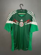 MEXIKO NATIONALMANNSCHAFT 2014/2015 HOME FOOTBALL SHIRT ADIDAS SOCCER JERSEY SIZE M