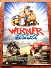 Werner Eiskalt Kinoplakat Poster A0, 84x119cm, Brösel, Rötger Feldmann