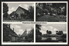 AK Negenborn /Kr. Burgdorf, Kieswerk, Gasthaus zur Linde W. Korthals 