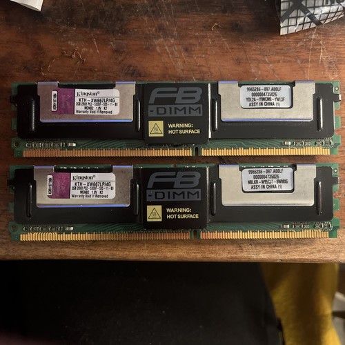 4gb 2x2gb pc2 5300f - 2x2gb, pc2-5300f-555-11-b0