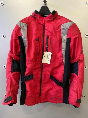 Giubbetto moto rosso originale - moto,
