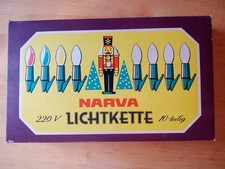 DDR Lichtkette NARVA /