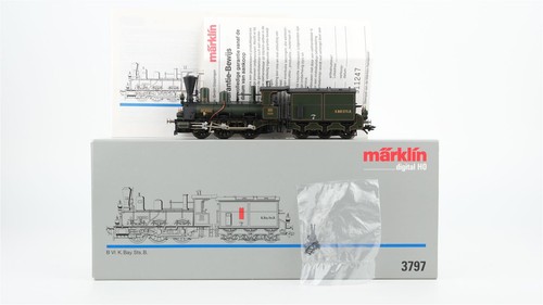 Märklin 3797 dampflok - h0,