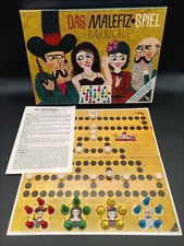 Malefiz Barricade Ravensburger 1960 60er retro vtg 11.411 geprüft komplett