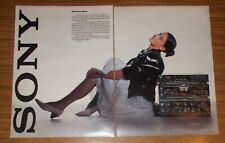 Seltene Werbung vintage SONY ESPRIT HiFi Anlage TA-F 500 ES Verstärker 1987