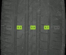 235/60 R18 103V Sommerreifen Pirelli Scorpion Verde 4-5mm DOT 5120 - 4 REIFEN