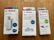 BOSCH BRITA Intenza Filter + Entkalkungstabletten + Reinigungstabletten ~ Set 4